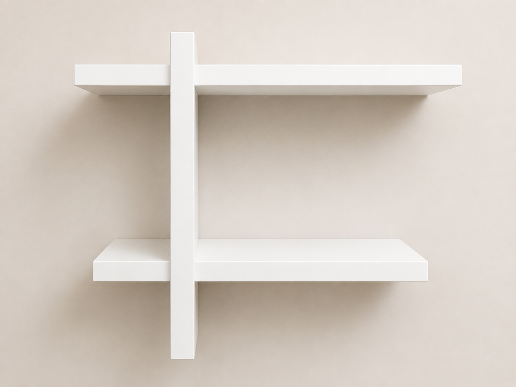 Consolle Ingresso Sospesa dal Design Geometrico – Artigianale